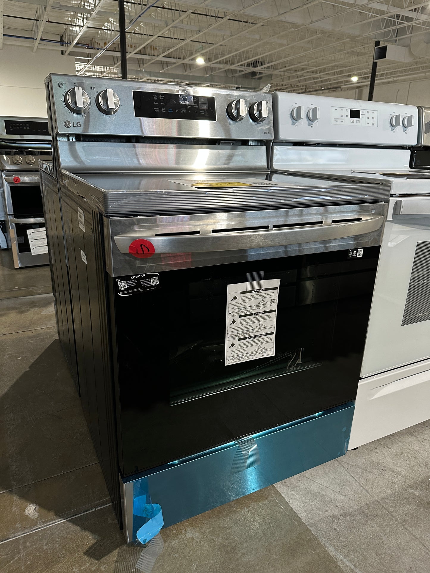 Model:LREL6323S LG ELECTRIC RANGE with EASY CLEAN - RAG11501S