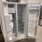GORGEOUS NEW WHITE WHIRLPOOL SIDE-BY-SIDE REFRIGERATOR MODEL: WRS335SDHW  REF13717