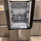 GREAT NEW SAMSUNG REFRIGERATOR with AUTOFILL WATER PITCHER MODEL: RF24BB6200QL  REF13759