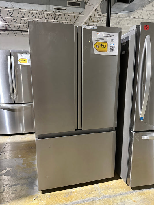 NEW HISENSE 26.6 CU FT FRENCH DOOR REFRIGERATOR - REF1477S