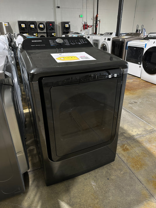 Smart Electric Dryer with Steam Sanitize+ - Brushed Black  Model:DVE52A5500V/A3  DRY11767S