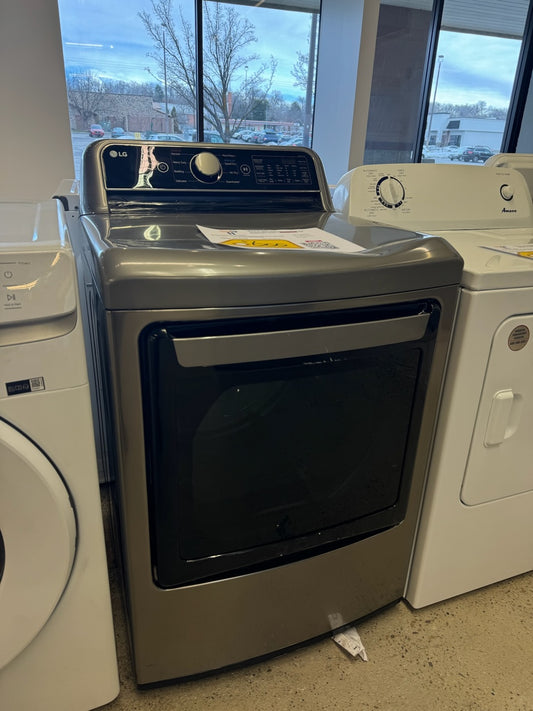 NEW ELECTRIC LG DRYER MODEL: DLE7400VE  DRY10014R