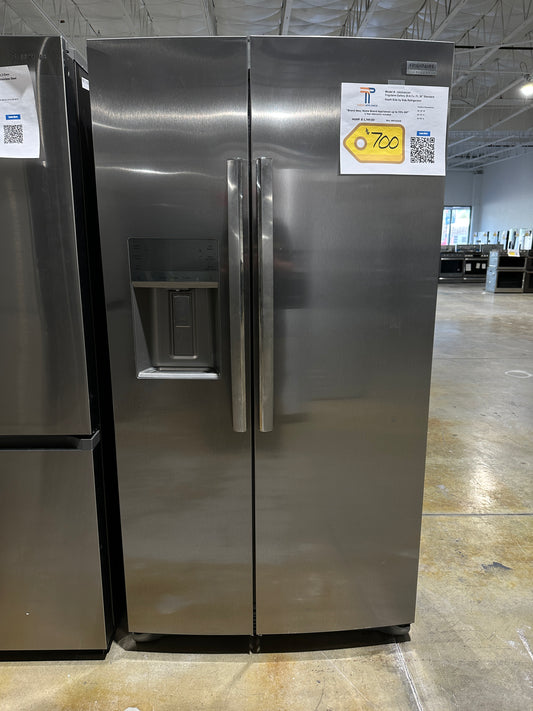 GORGEOUS FRIGIDAIRE GALLERY REFRIGERATOR Model:GRSS2652AF  REF12152S