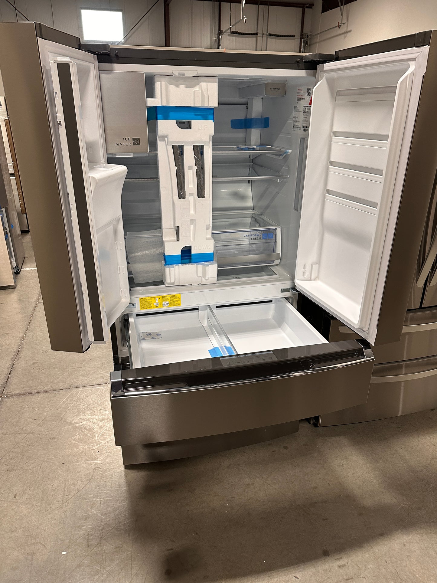 NEW! Frigidaire Gallery 26.3 Cu. Ft. 4-Door French Door Refrigerator  MODEL: GRMS2773AF  REF13790