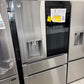 GREAT NEW LG INSTAVIEW STANDARD-DEPTH MAX REFRIGERATOR MODEL: LH29S8565S  REF13986