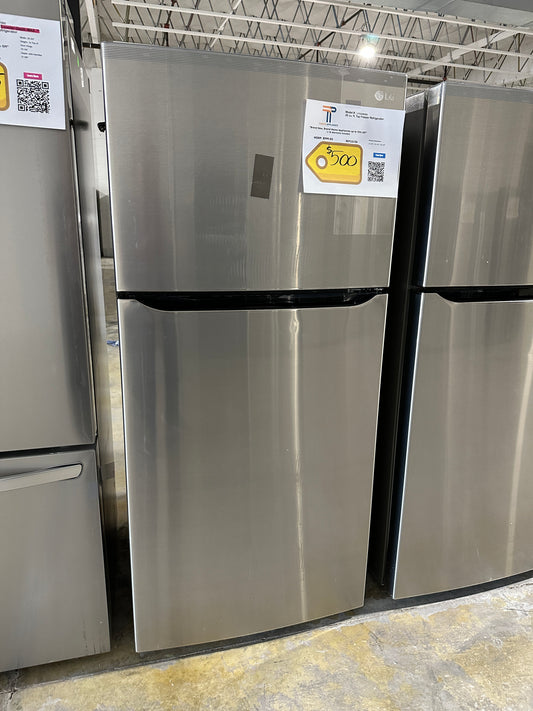 BRAND NEW LG - 20.2 Cu. Ft. Top-Freezer Refrigerator - Model:LTCS20020S  REF12172S