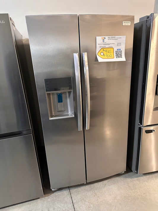 GREAT NEW FRIGIDIARE GALLERY SIDE BY SIDE REFRIGERATOR Model: GRSS2652AF REF13504