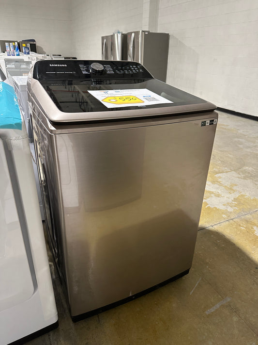 GREAT NEW TOP LOAD SAMSUNG WASHING MACHINE Model:WA52A5500AC/US  WAS11909S