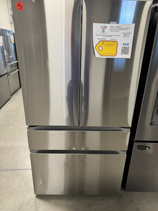 BRAND NEW LG SMART STANDARD DEPTH MAX REFRIGERATOR MODEL: LF30S8210S  REF14077