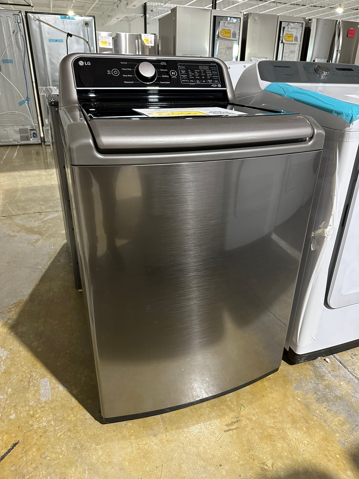 GREAT NEW LG SMART TOP LOAD WASHER Model:WT7400CV  WAS11914S