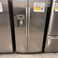 GREAT NEW GE COUNTER DEPTH SIDE-BY-SIDE REFRIGERATOR MODEL: GZS22IYNFS  REF13748