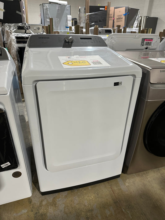 NEW SAMSUNG ELECTRIC DRYER in WHITE Model:DVE50R5200W/A3  DRY11812S