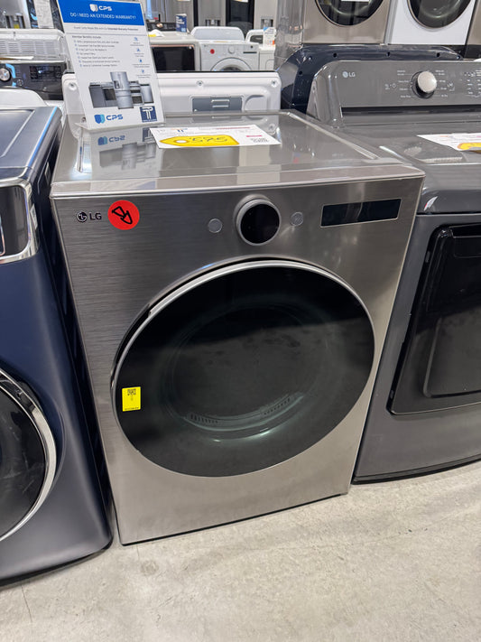 LG 7.4 cu. ft. Ultra Capacity Smart Front Load Electric Energy Star Dryer with Sensor Dry and Steam MODEL: DLEX5500V SKU: DRY10312R