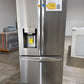 GORGEOUS NEW LG STAINLESS STEEL REFRIGERATOR Model:LFXS26973S  REF12170S