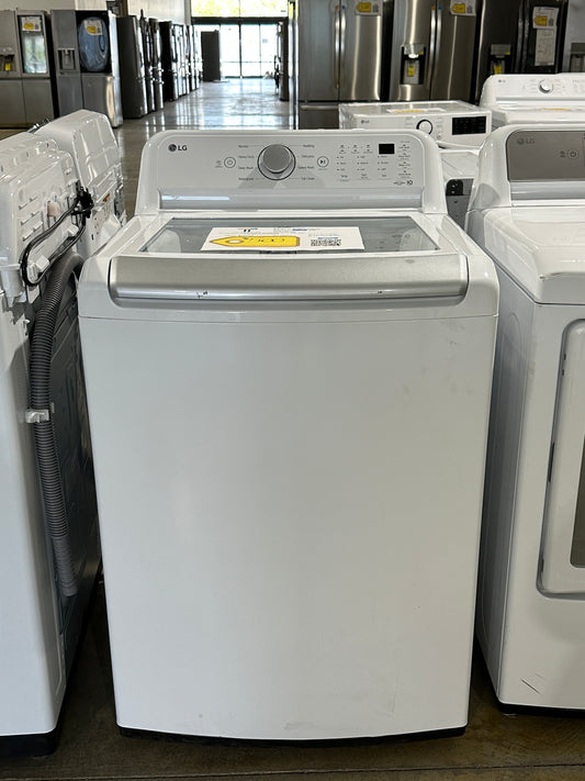 Smart Top Load Washer with 6Motion Technology - White  Model:WT7150CW  WAS11954S