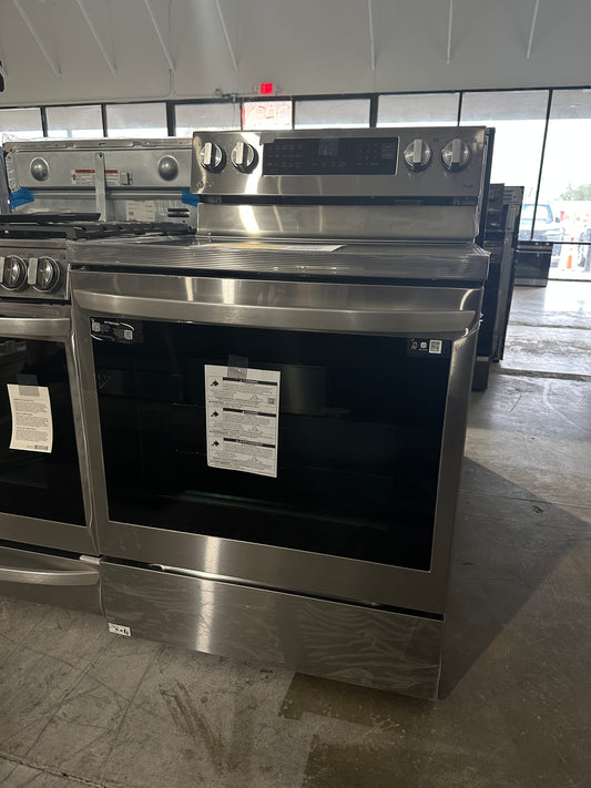 NEW LG ELECTRIC CONVECTION RANGE with EASY CLEAN Model:LREL6325F  RAG11508S