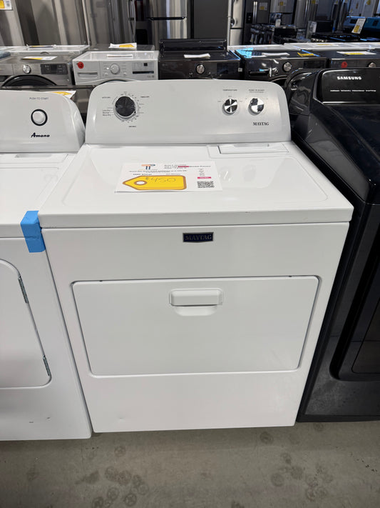Maytag Top Load Electric Wrinkle Prevent Dryer - 7.0 cu. ft. MODEL: MED4005SW SKU: DRY13076