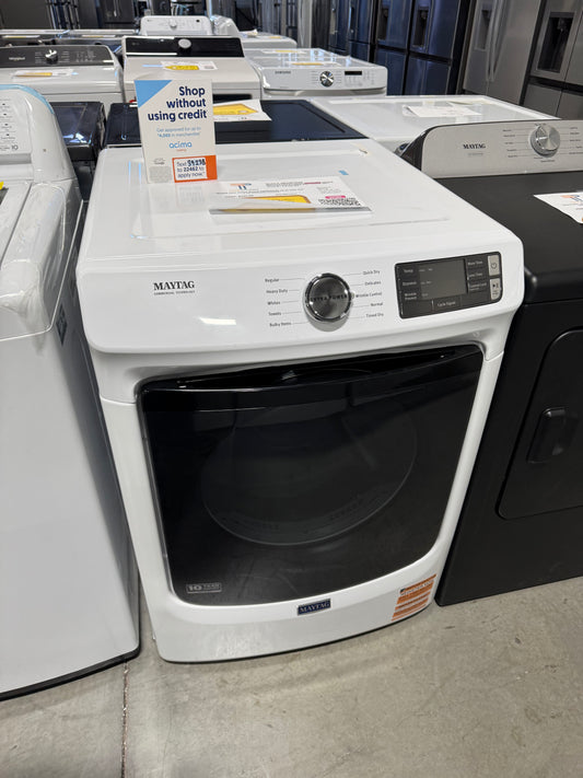 Maytag Front Load Electric Dryer with Extra Power and Quick Dry cycle - 7.3 cu. ft. MODEL: MED5630HW SKU: DRY13072