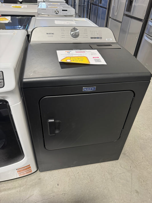 Maytag Pet Pro Top Load Electric Dryer  MODEL: MED6500MBK  DRY13154