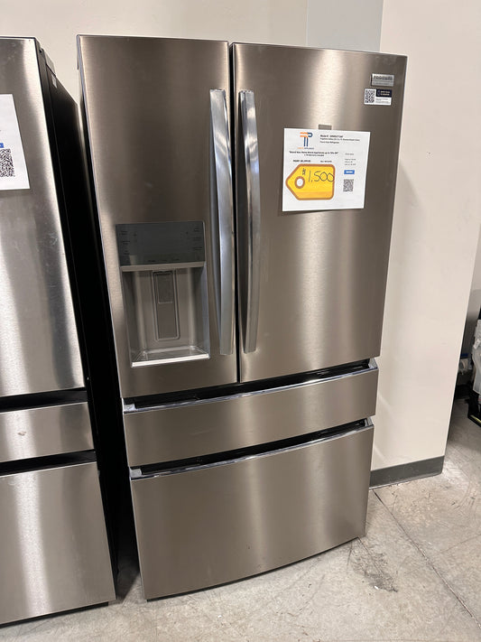GREAT NEW FRIGIDAIRE GALLERY FRENCH DOOR REFRIGERATOR MODEL: GRMS2773AF  REF13795