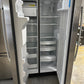 NEW GE STAINLESS STEEL REFRIGERATOR with EXTERNAL ICE AND WATER DISPENSER Model:GSS25IYNFS  REF12192S