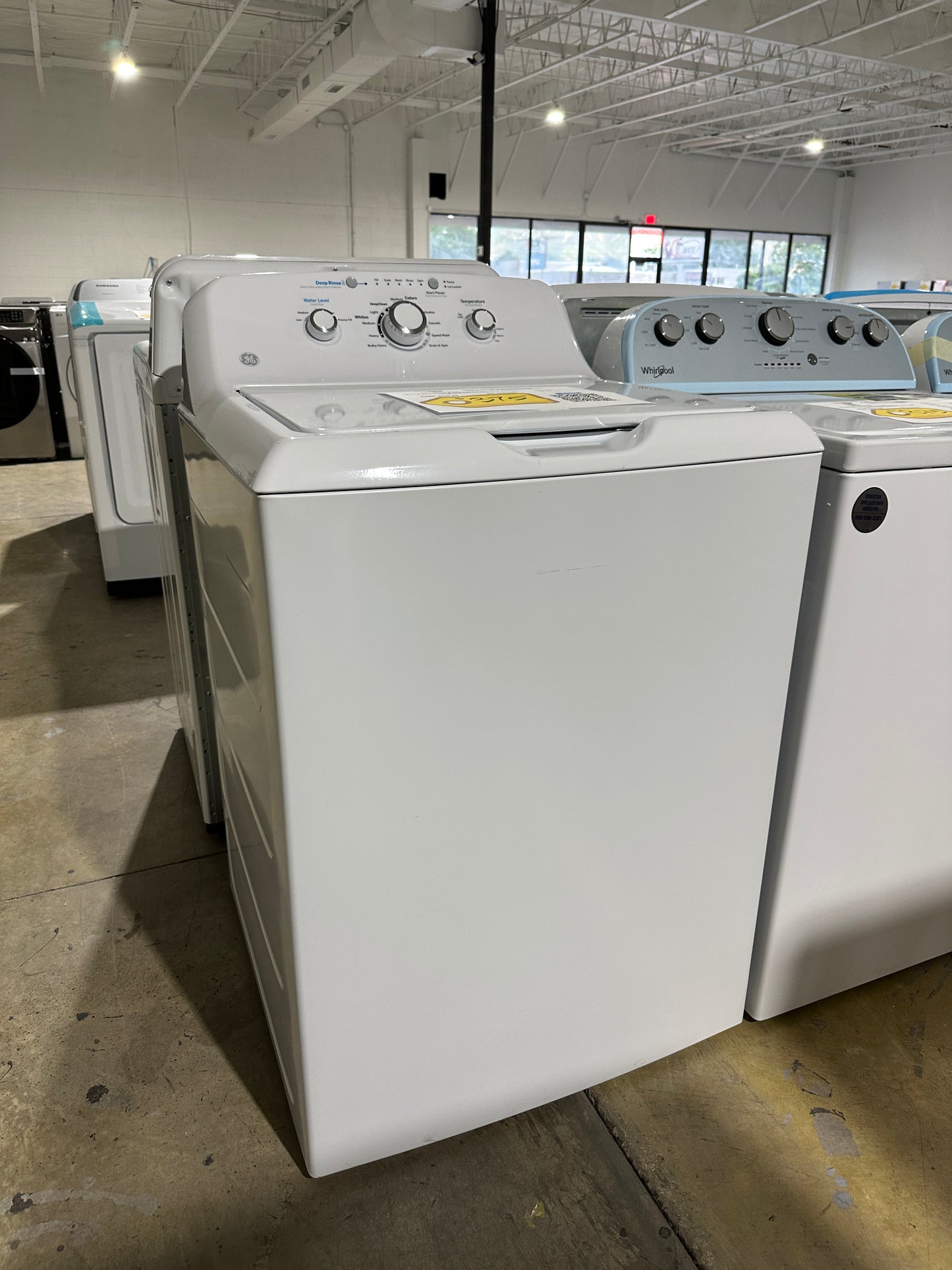 TOP LOAD GE WASHER WITH PRECISE FILL Model:GTW335ASNWW  WAS11939S