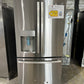 GREAT NEW GE FRENCH DOOR REFRIGERATOR Model:GFE28GYNFS  REF12204