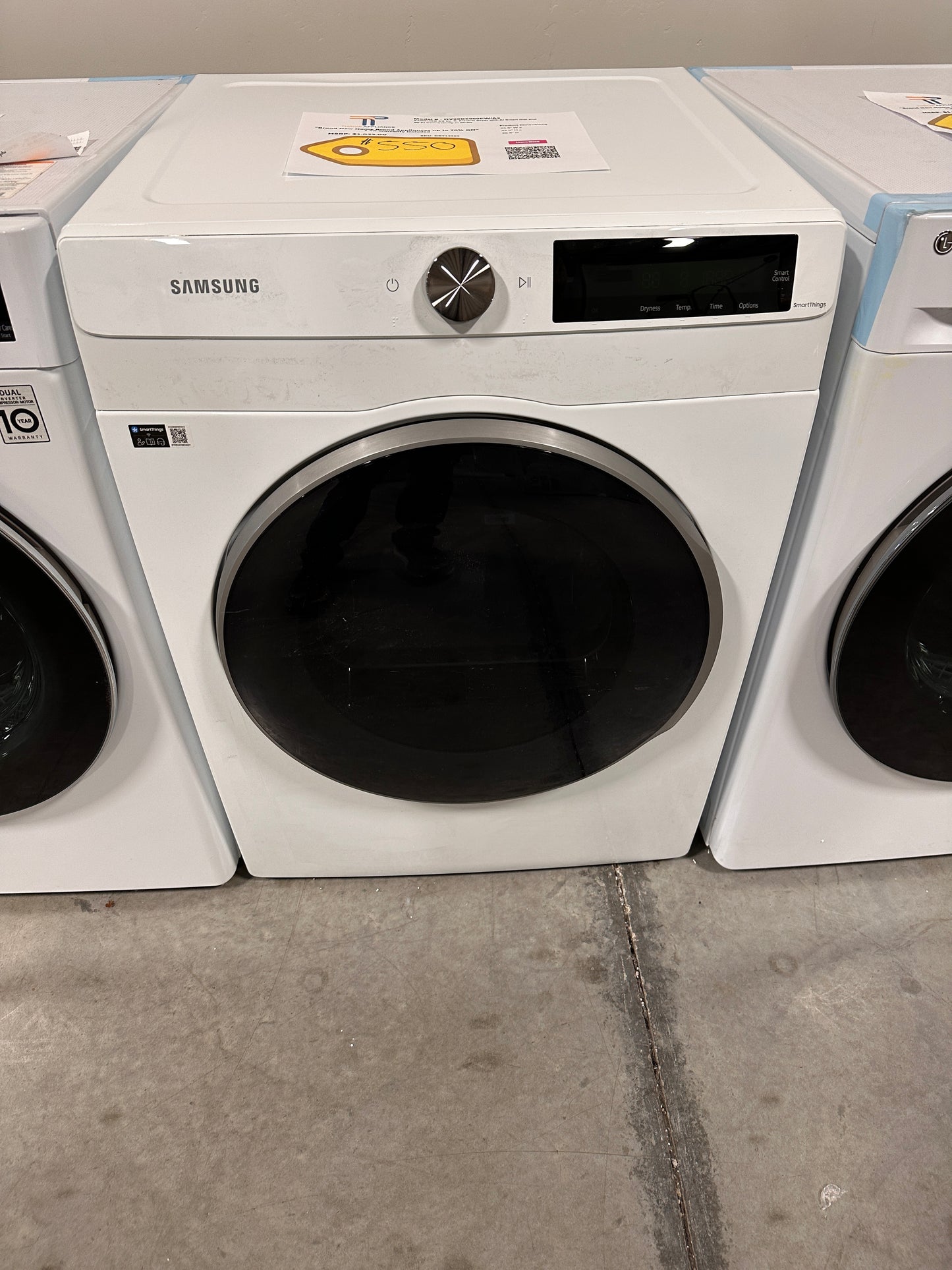 NEW! Samsung Smart Dial Electric Sensor Dry Dryer  MODEL: DV25B6900EW/A2  DRY12989