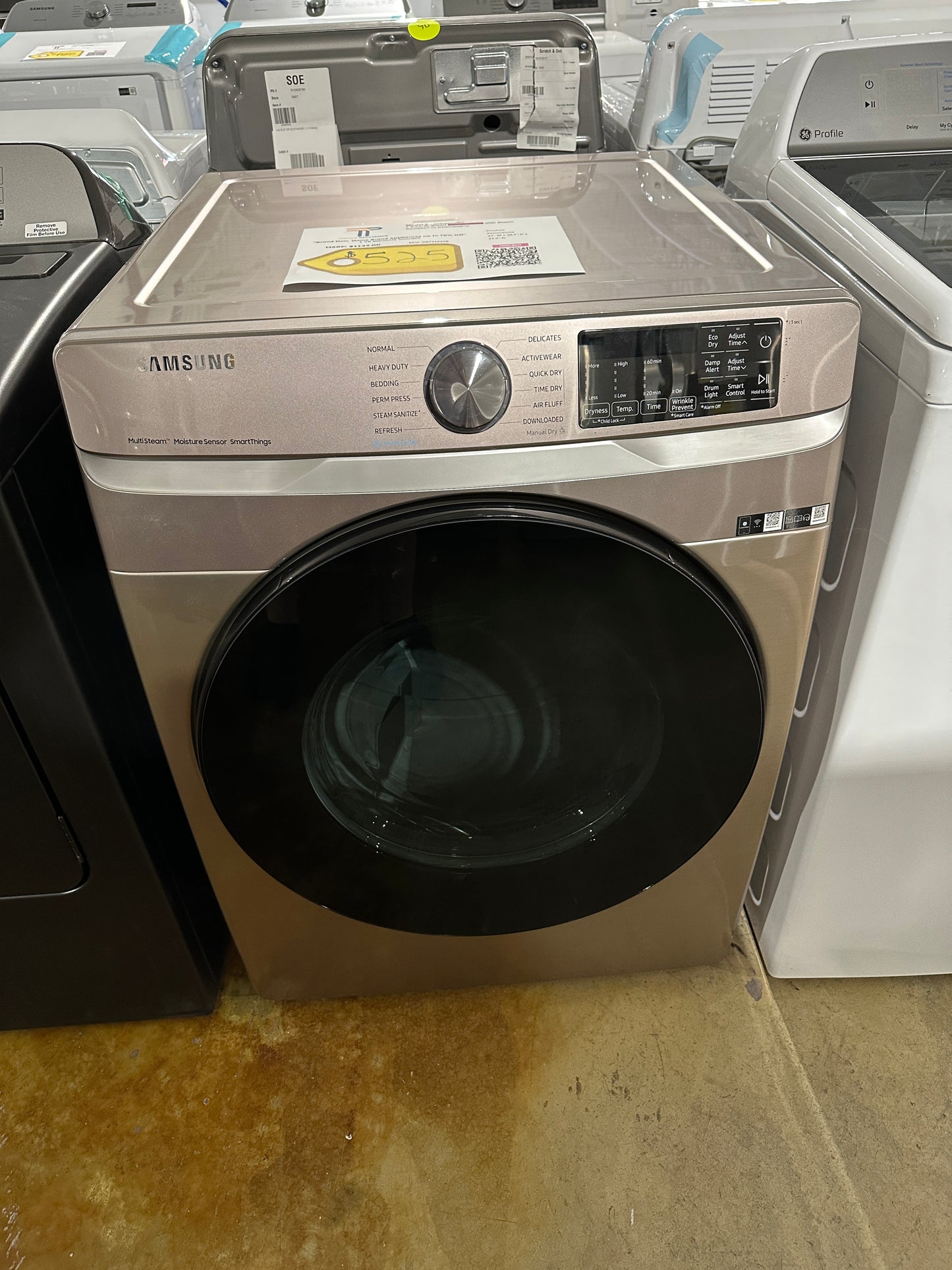 BRAND NEW SAMSUNG ELECTRIC DRYER Model:DVE45B6300C  DRY11810S