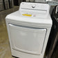LG - 7.3 Cu. Ft. Smart Electric Dryer with Sensor Dry - White  MODEL: DLE6100W  DRY11854S
