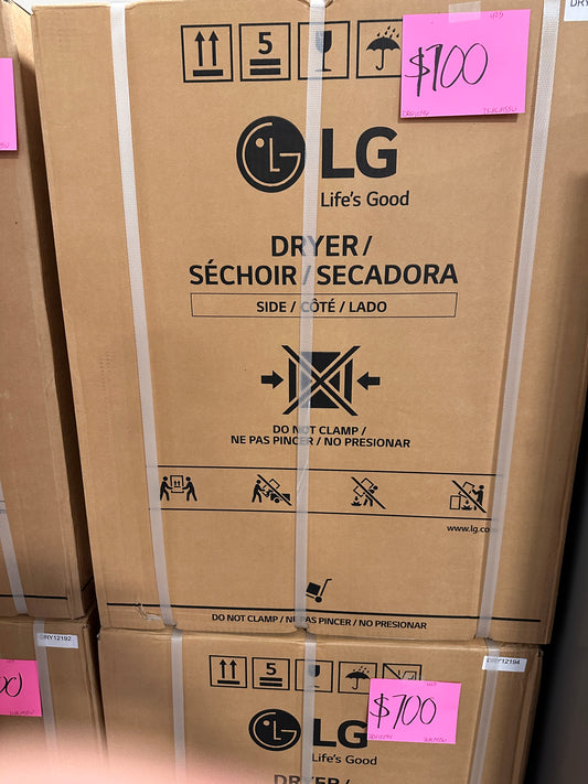 GORGEOUS ELECTRIC DRYER - NEW IN BOX - DRY12196 DLHC1455V