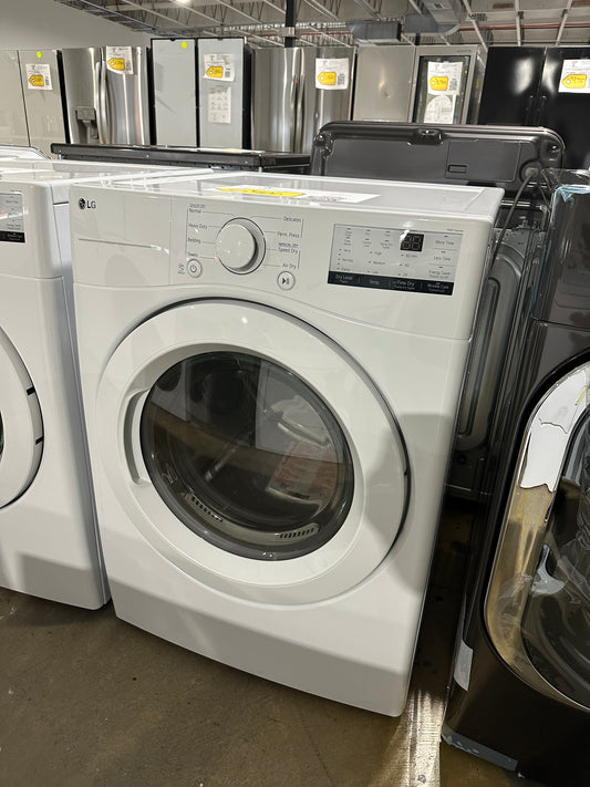 GREAT NEW LG ELECTRIC DRYER MODEL: DLE3400W  DRY11848S