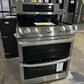 DOUBLE OVEN ELECTRIC RANGE MODEL: LDE4413ST  RAG11523S