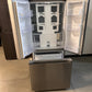 LOW PRICE! Samsung 22 Cu. Ft. Smart 3-Door French Door Refrigerator  MODEL: RF22A4121SR  REF13824