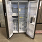 GORGEOUS! Samsung Bespoke Refrigerator with Beverage Center  MODEL: RS28CB760012  REF13818