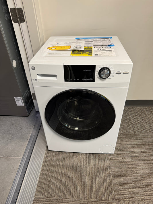GE® ENERGY STAR® 24" 2.4 Cu. Ft. COMPACT Front Load Washer with Steam MODEL: GFW148SSMWW SKU: WAS14091