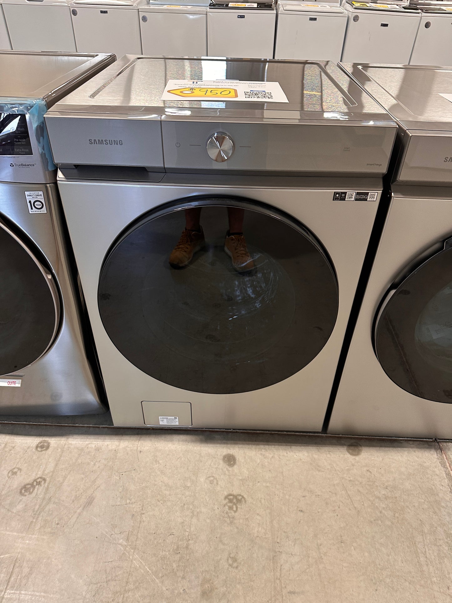 GORGEOUS NEW SAMSUNG FRONT LOAD WASHER - WAS13010 WF53BB8700ATUS