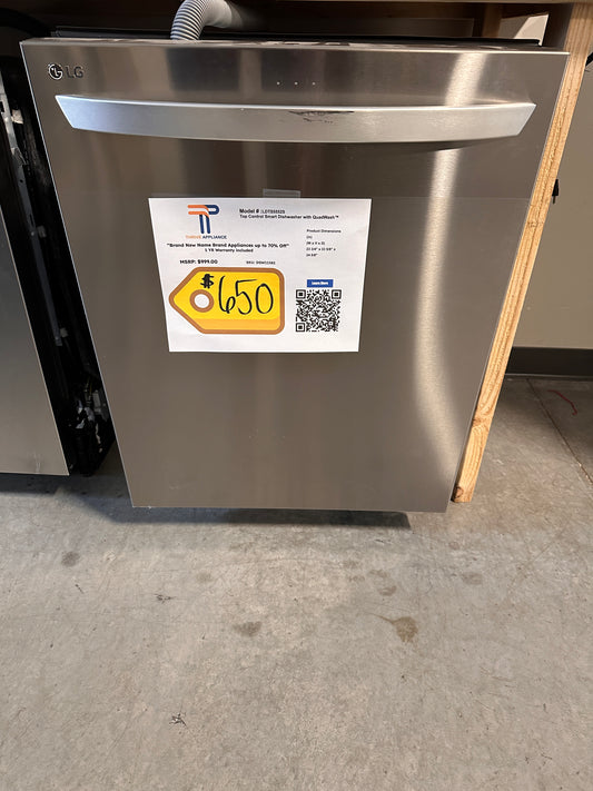 NEW SMART LG DISHWASHER with QUADWASH - DSW11582 LDTS5552S