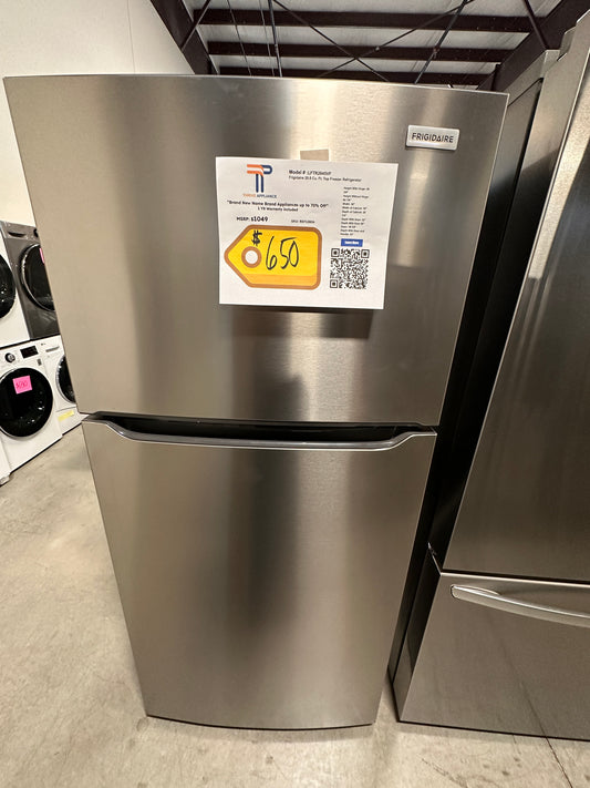 Frigidaire  20.0 cu. ft. Top Freezer Refrigerator in Stainless Steel  Model:LFTR2045VF  REF12806