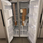 SLEEK! Samsung 27.4 cu ft Side by Side Refrigerator  MODEL: RS27T5200SR  REF13825