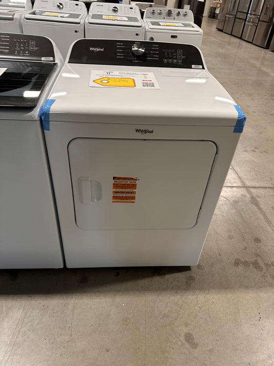 7.0 Cu. Ft. Whirlpool Top Load Electric Dryer With Moisture Sensor  MODEL: WED6150PW  DRY12997