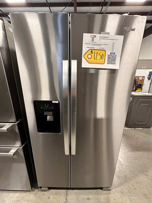 STAINLESS STEEL NEW WHIRLPOOL REFRIGERATOR - REF12804 WRS555SIHZ