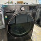 GORGEOUS NEW BLACK STEEL FRONT LOAD LG WASHER MODEL: WM4000HBA  WAS11977S