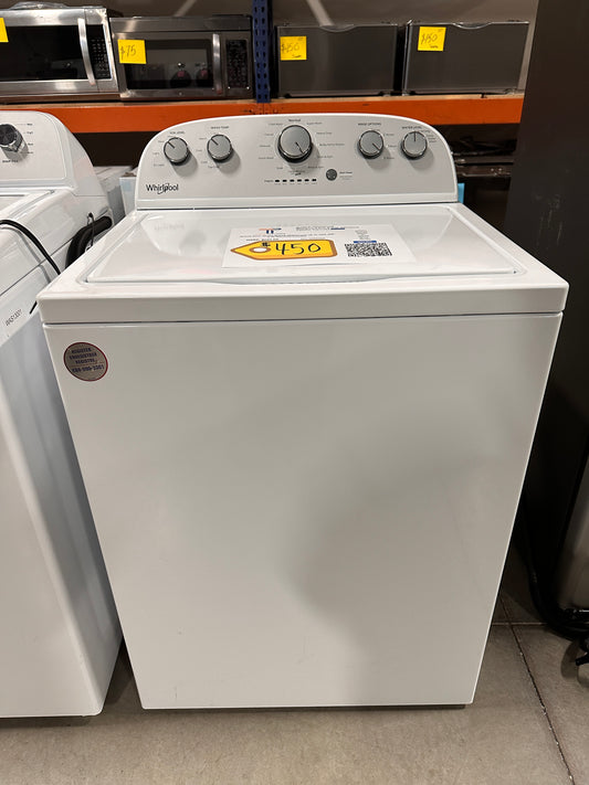 BEAUTIFUL NEW WHIRLPOOL TOP LOAD WASHER - WAS13008 WTW4816FW