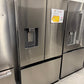 Samsung 26 cu. ft. Counter Depth 3-Door French Door Refrigerator in Stainless Steel with External Water and Ice Dispenser