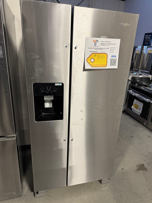 Whirlpool 33-inch Wide Side-by-Side Refrigerator - 21 cu. ft.