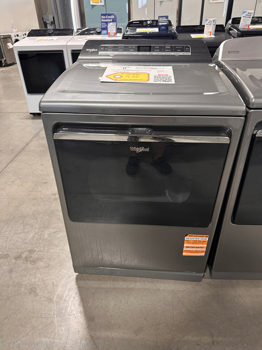 WHIRLPOOL 7.4 cu. ft. Top Load Electric Dryer with Advanced Moisture Sensing  MODEL: WED8127LC  DRY12993