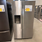 NEW WHIRLPOOL SIDE-BY-SIDE REFRIGERATOR MODEL: WRS588FIHZ  REF13841