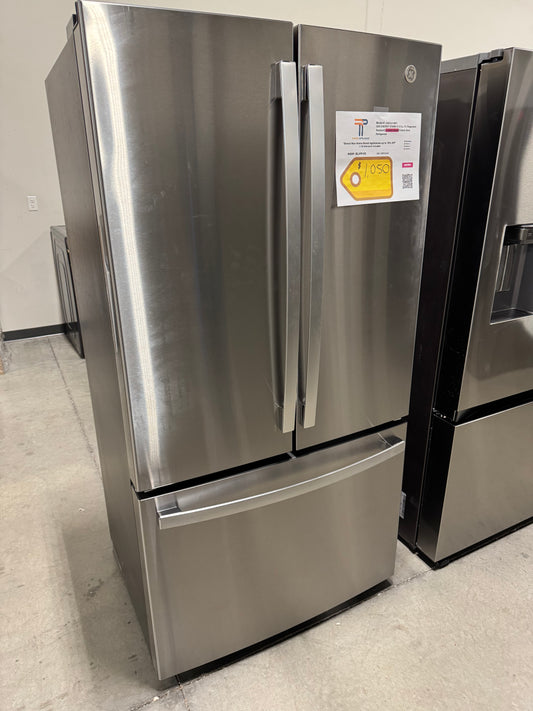 GE® ENERGY STAR® 21.9 Cu. Ft. Fingerprint Resistant Counter-Depth French-Door Refrigerator