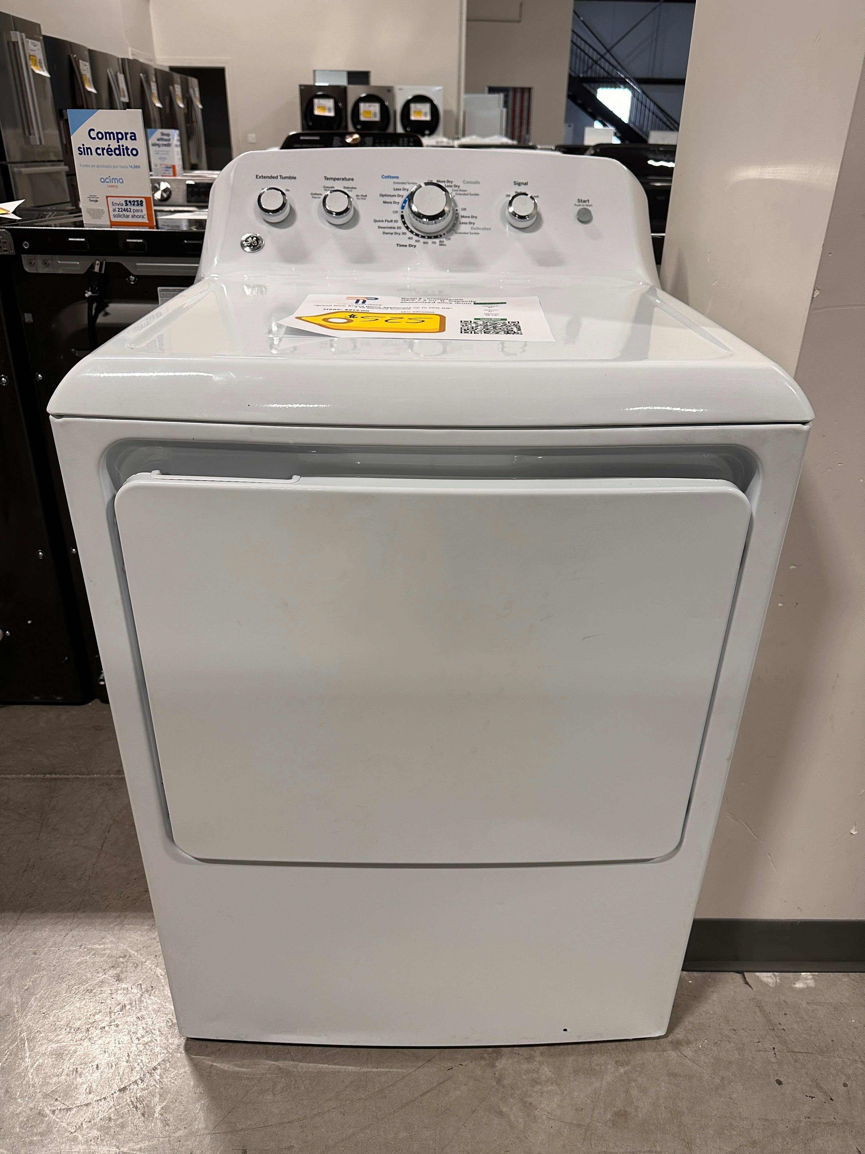 GE - 7.2 Cu. Ft. Gas Dryer - White Model:GTD42GASJWW DRY12309 – Thrive ...